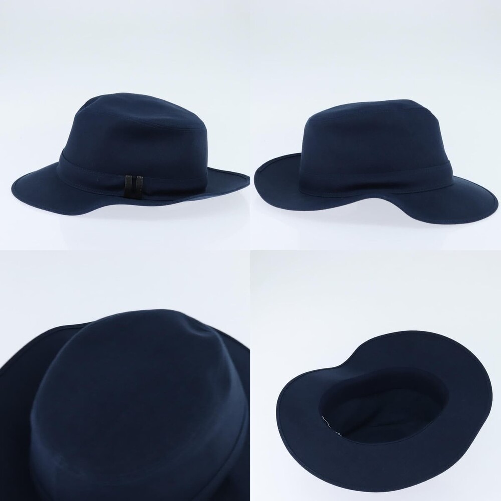 Hermes Hat Linen Navy - Picture 3 of 6